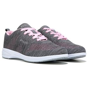 WOMEN'S PROPET EVOLUTION SLIP RESISTANT SNEAKERS 9.5 Wide Grey & Pink